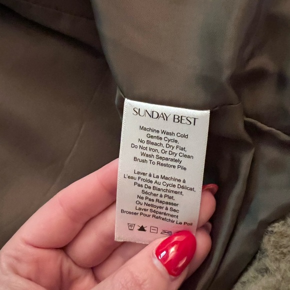 Sunday Best Plush Faux Fur Coat - Picture 4 of 5